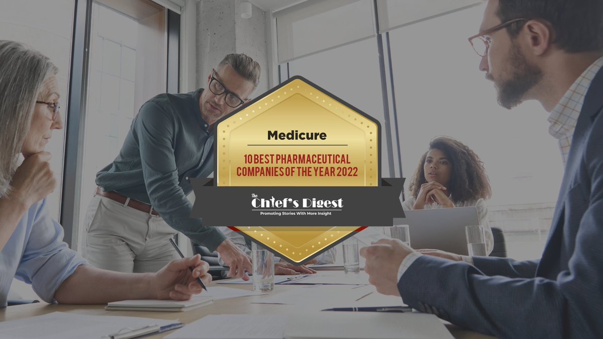 We are proud to be recognized as one of the 10 best pharmaceutical companies by <a href="/TheChiefsDigest/">The Chief's Digest</a>. See the full list here >> thechiefsdigest.com/10-best-pharma…
#pharma #news #healthcare