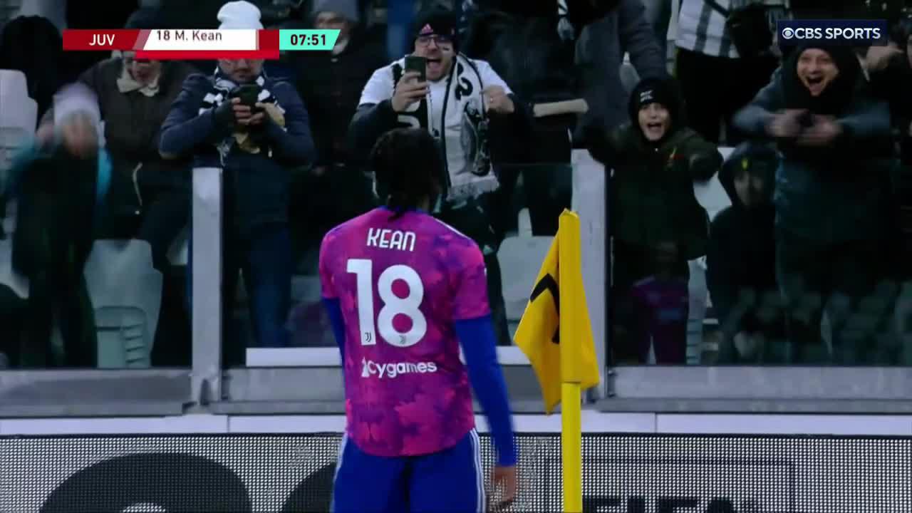 WESTON MCKENNIE FINDS MOISE KEAN. 💥

Juventus waste no time taking the lead over Monza with a ticket to the Coppa Italia quarterfinals on the line. 👀”