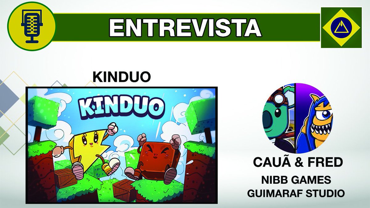 TGamerInsideBR's tweet image. Entrevista com o Cauã da @NibbGames e Fred da @guimaraf1, onde nos contam um pouco sobre o Kinduo, incluindo a proposta do game, dificuldades do desenvolvimento, planos para o futuro e mais!

Assista: youtu.be/crdMzXAkUt4

#indiegames #gamebr