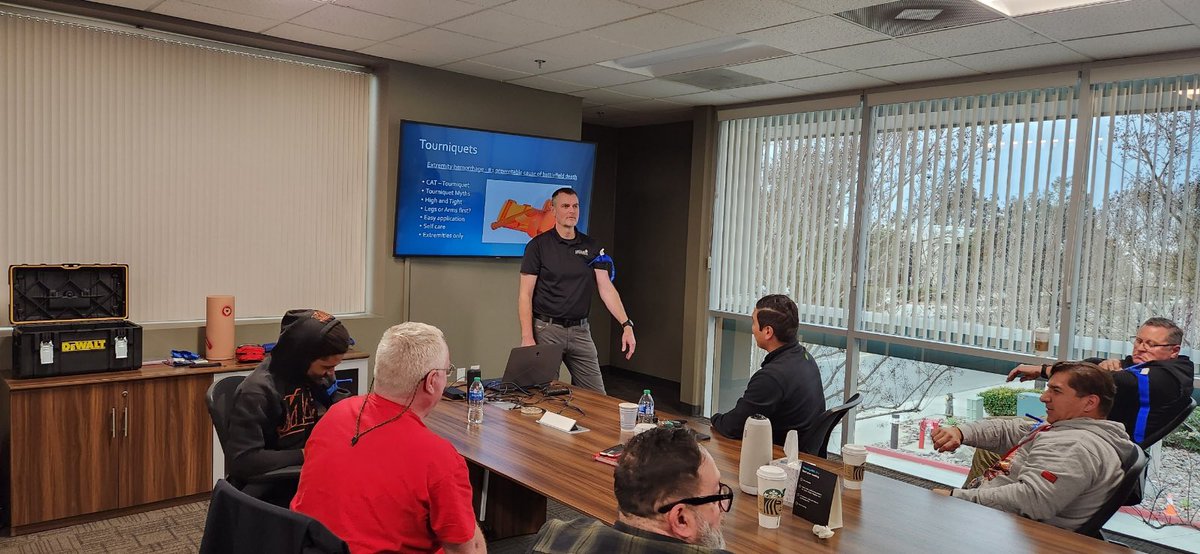 It was an honor to continue our intruder action training program with Shoals Technologies Group, this time at their location in California.  Great group of people!

 #training #safety #security #activeshootertraining #workplaceviolence #hr