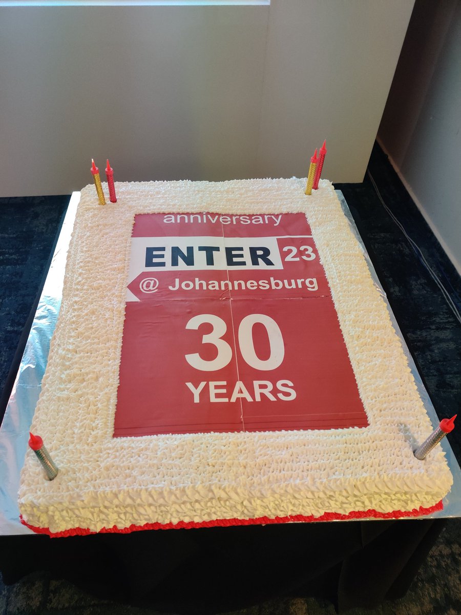 Happy birthday, ENTER #eTourism #conference!