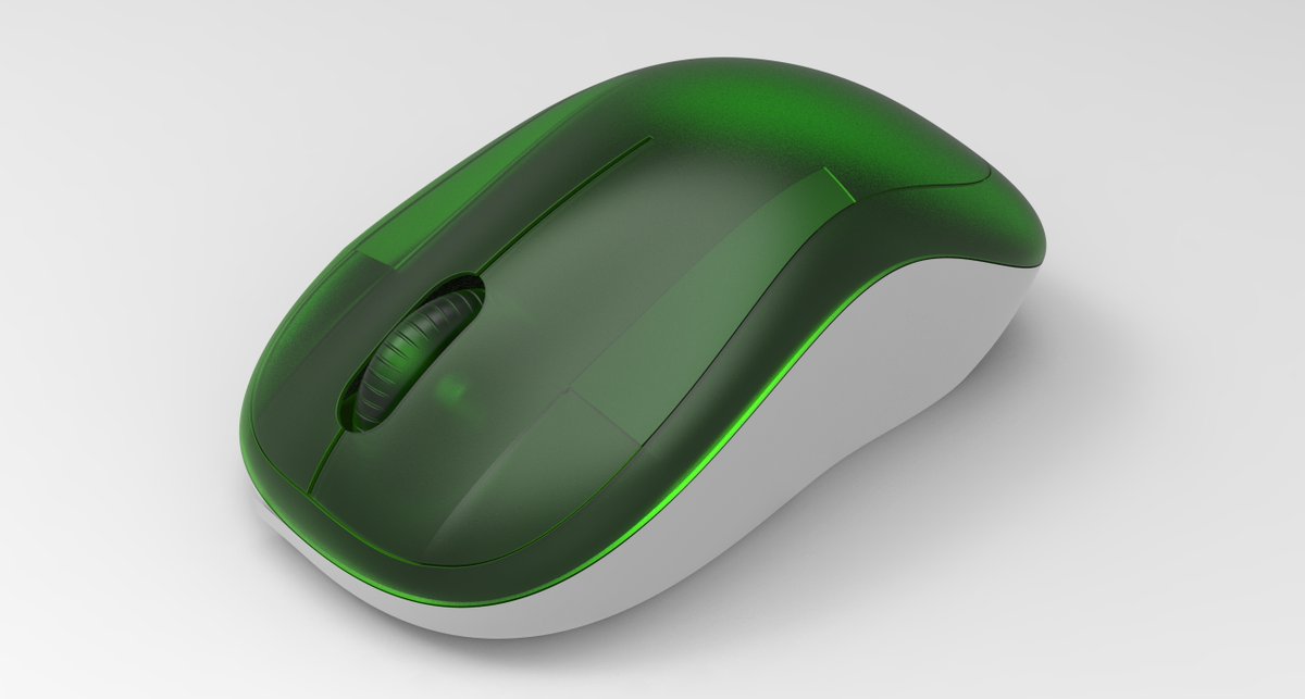 Computer Mouse.

Designed in #solidworks &amp; Rendered in #keyshot

#3dmodeling #3DModel