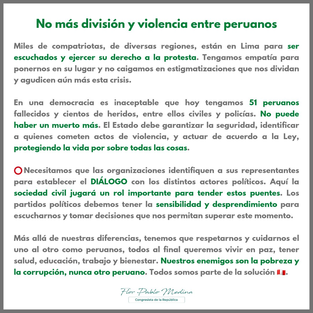 Todos somos parte de la solución 🇵🇪