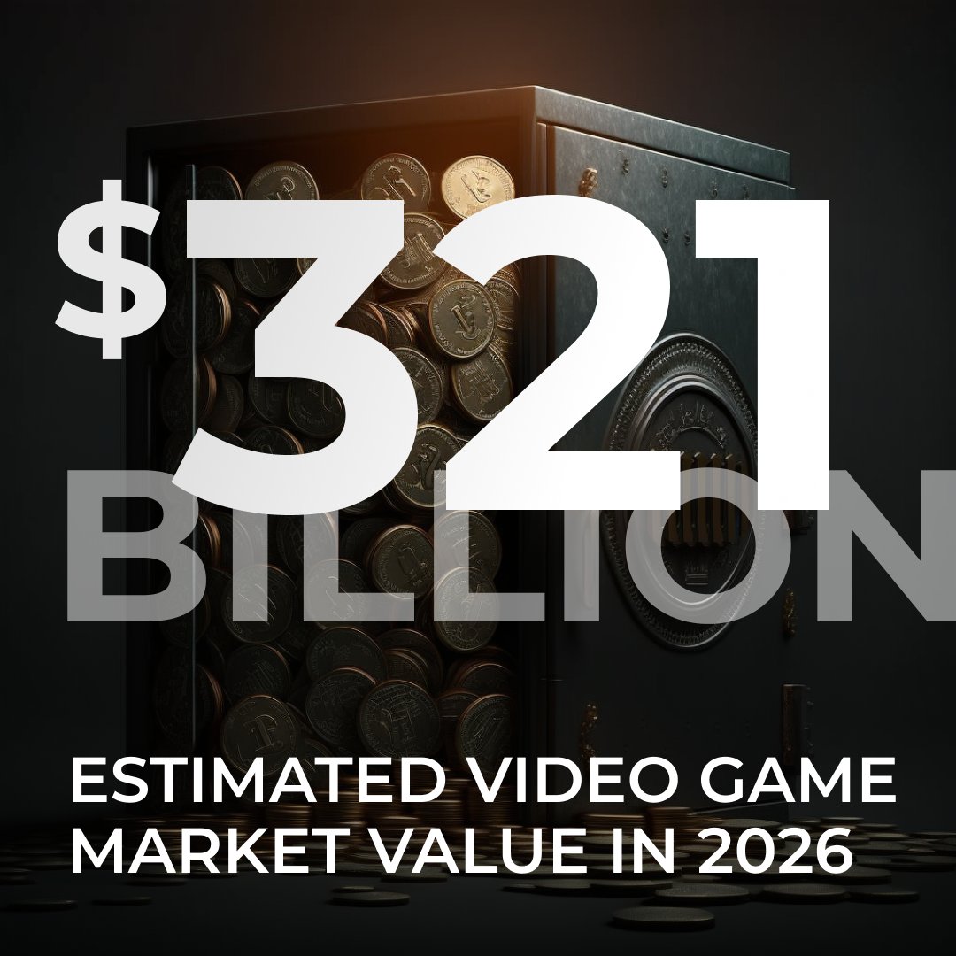 Market Opportunities  - The #GAMING industry is set to maintain its’ recent rapid growth, and could be worth $321 billion by 2026 with 3 billion players worldwide.🎮💸

...and by then, what will you tell your friends where you were when #GMN started?