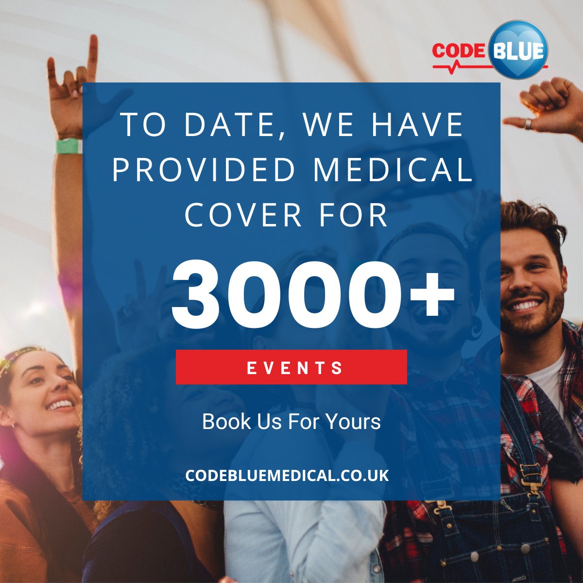 To date, we have provided medical cover for more than 3000 events. Book us for yours.

#EventMedicsa #EventsUK #UKEvents #eventinspiration #eventinspiration #eventplanning #medicsuk #medics