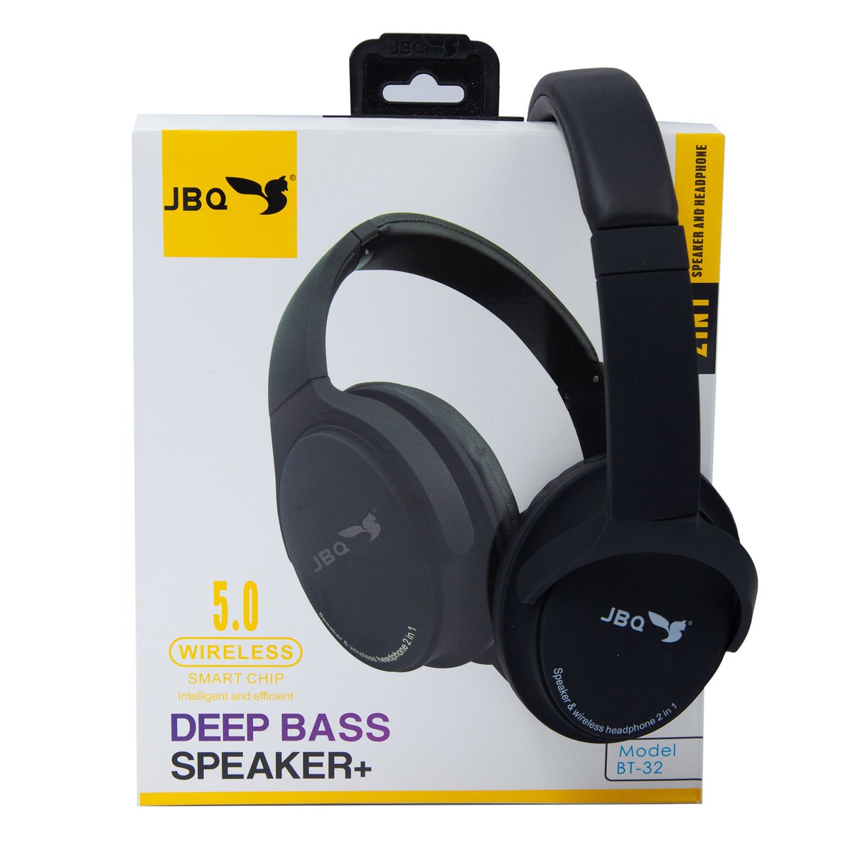 جي بي كيو سماعة بلوتوث لاسلكية ، Bt-V901 ، أسود
متوفره بسعر 👈6,500فقط😍