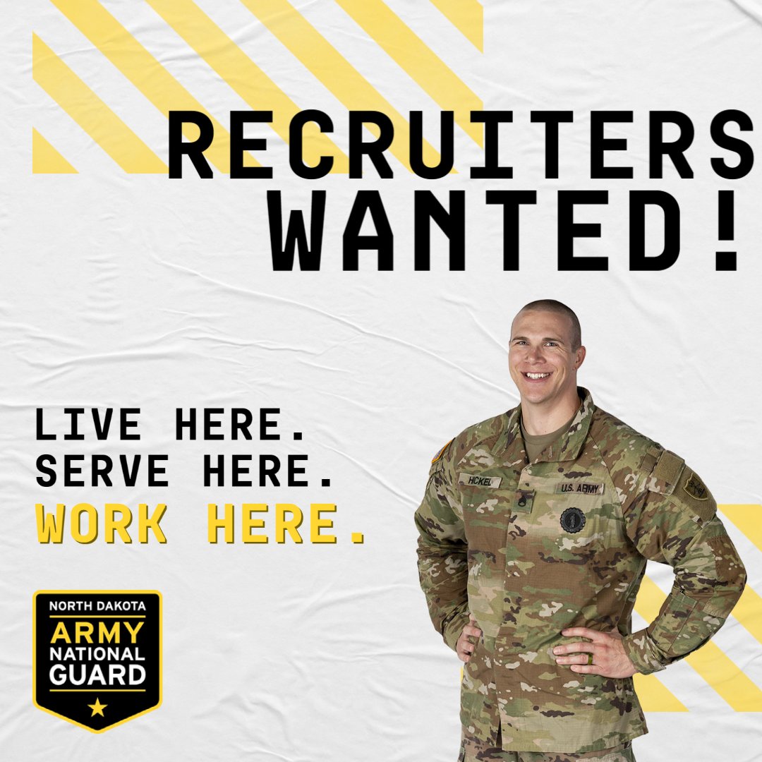 ND Army National Guard Recruiting tweet media