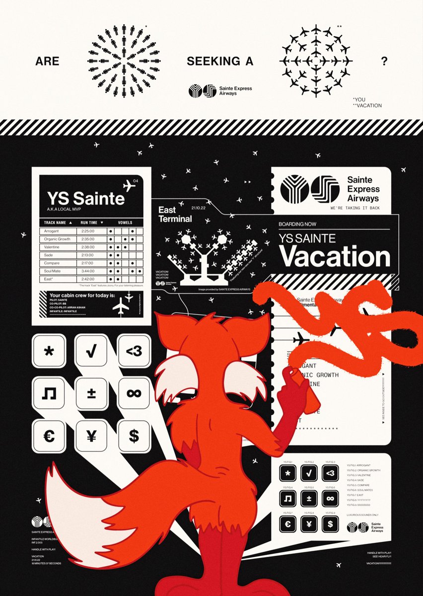infantileeeee's tweet photo. VACATION [INF.2.003] - LVL 3
IN COLLABORATION WITH YS SAINTÉ
🍼🪄🇬🇧😵‍💫🛫 https://t.co/BbRXAdGEYA