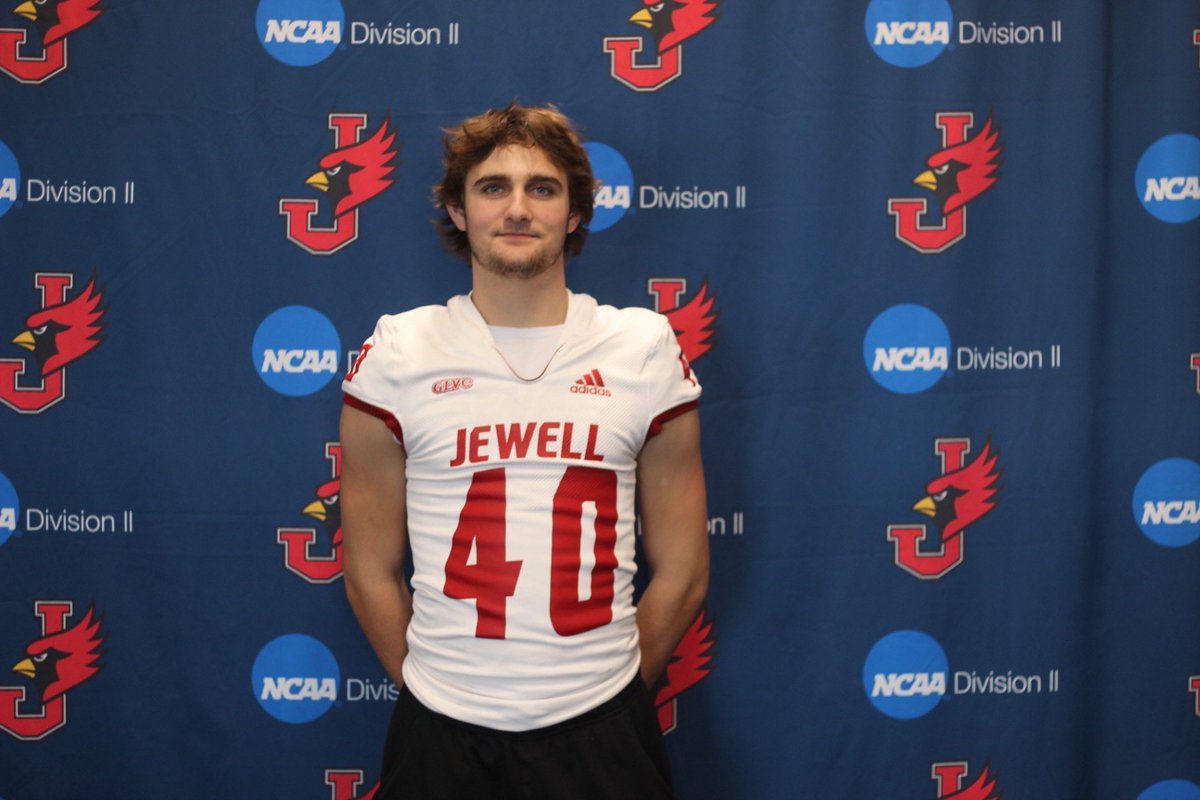 Excited to announce my commitment to William Jewell to further my athletic and academic career. Thankful for everyone who has helped me along the way.                 <a href="/JewellFootball/">William Jewell Football</a> <a href="/coachKastens/">Alex Kastens</a> <a href="/mmcgli1/">Michael McGlinchey</a>