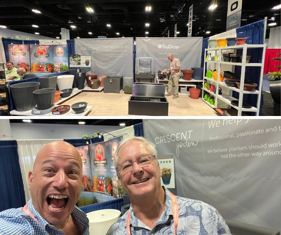 CrescentGardenT's tweet image. Can you tell how excited we are to be back at the Tropical Plant International Expo? 😀 #TPIE