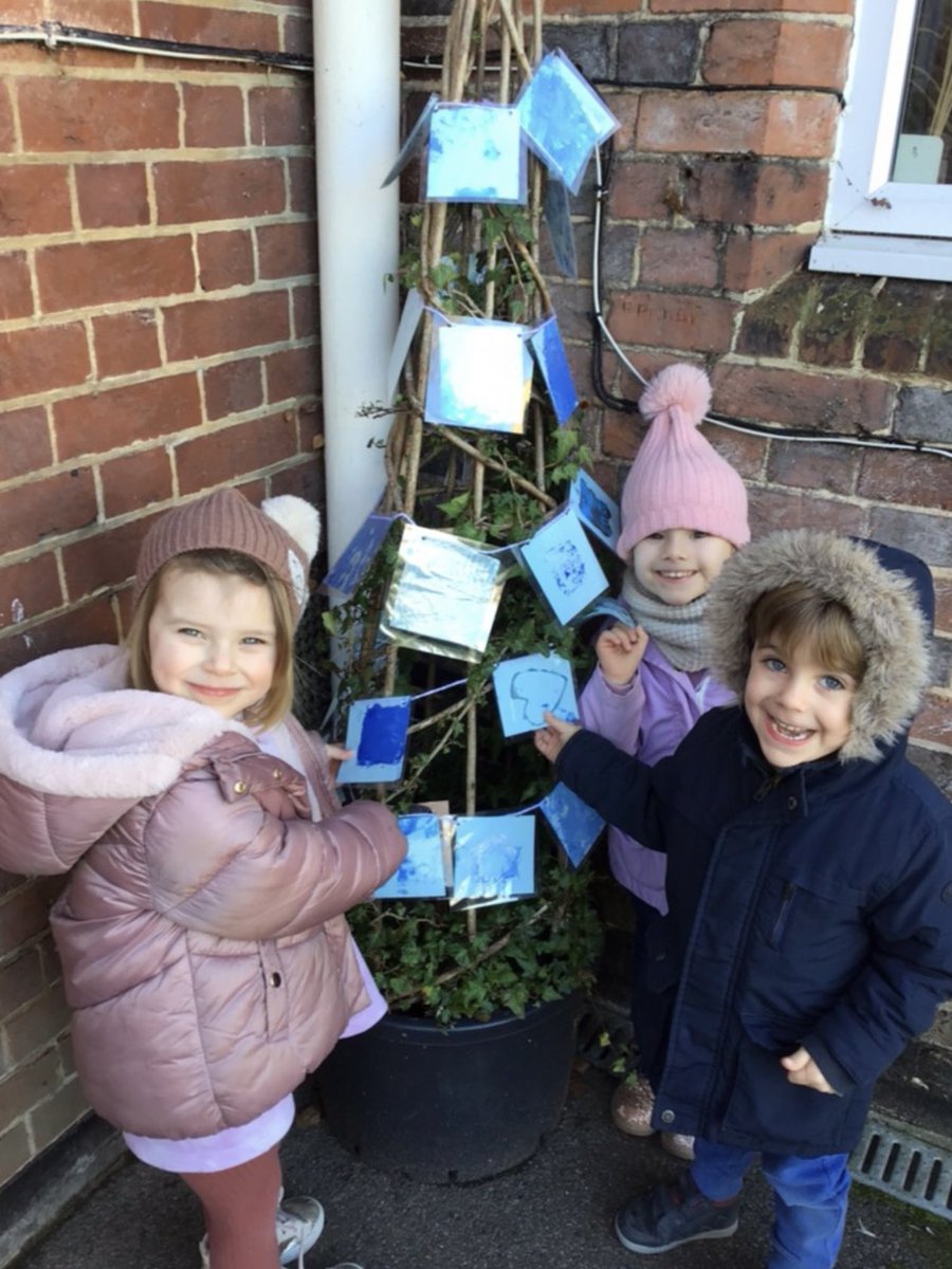 We love our tree from The Friends of Dorking <a href="/DorkingFriends/">Friends of Dorking</a> so much, that we have decided to make it a 'season' tree! Today we decorated it with our winter pictures! #wearedorking #dorkingnurseryschool