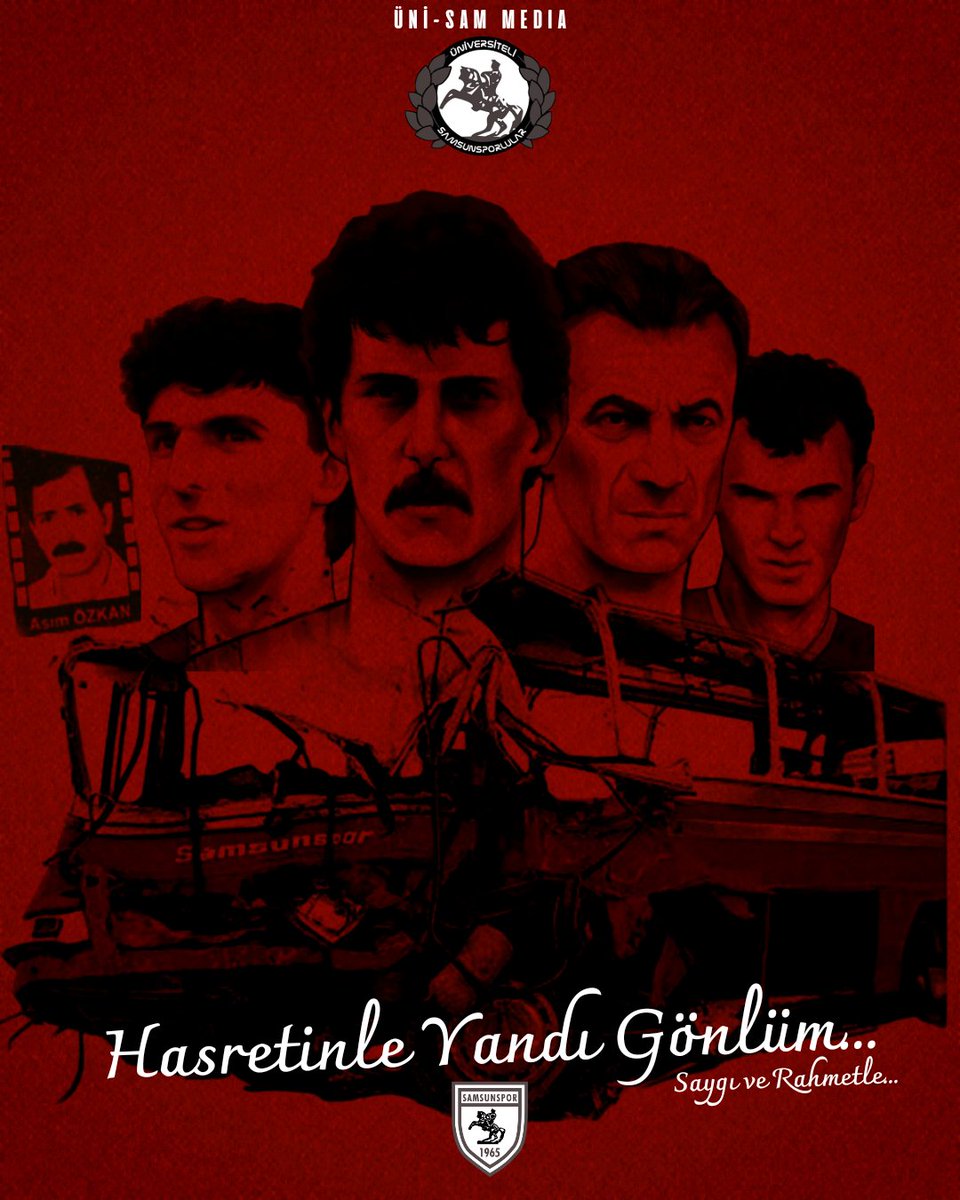 UniSam1965's tweet photo. Ocak ayının 20’si bize karanlık ve matem verecek,bu şehir o kara günü hiçbir zaman affetmeyecek...

Futbol şehitlerimizi saygı,sevgi ve özlemle anıyoruz…

#Samsunspor #Samsun #ÜniSam #20Ocak #20Ocak1989 https://t.co/UgCPxOfjyI