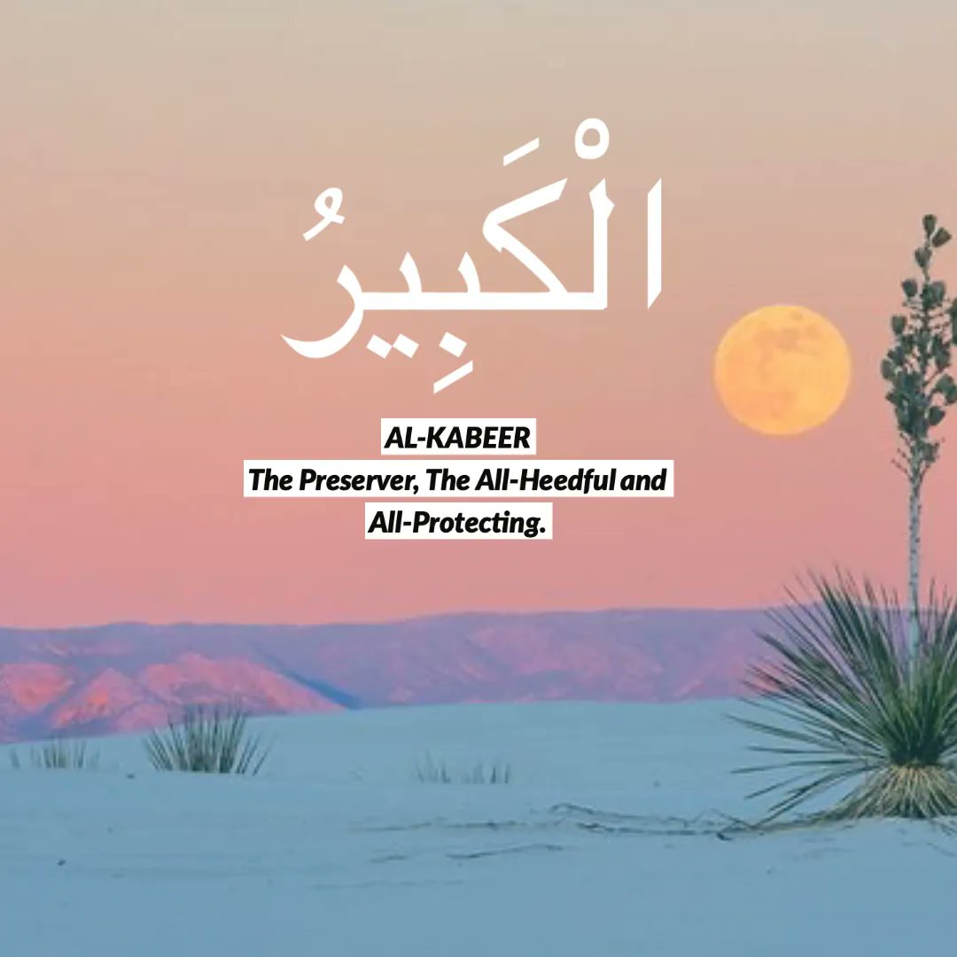 HumanAppeal's tweet image. Allah SWT is the One who is unimaginably great &amp;amp; perfect. He is the only one who can protect us from harm🕊️

There’s less than three months left till Ramadan. See how many of Allah SWT 99 names you can learn before then?💜 #99namesofAllah