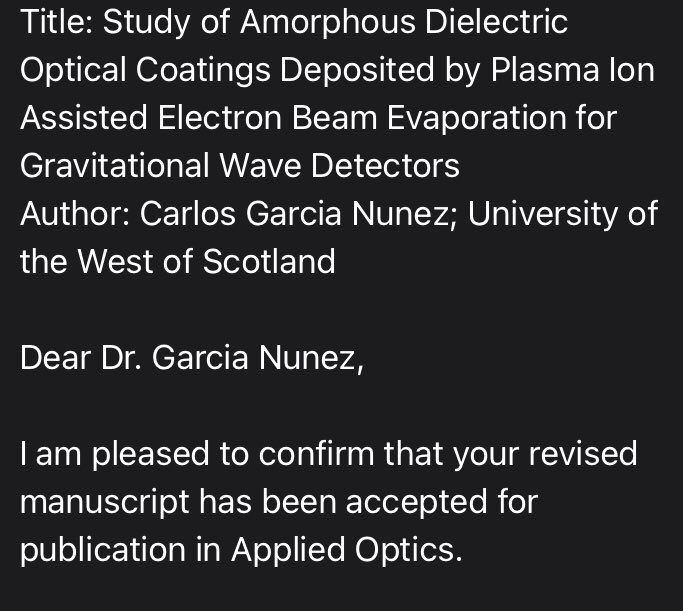 Great news to finish the day!! 💪