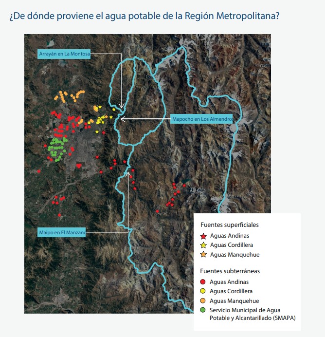 CR2_uchile's tweet photo. 💧"La Región Metropolitana (RM) tiene una condición de alto riesgo en su abastecimiento de agua potable debido a la creciente demanda de agua para uso doméstico y a la disminución de su disponibilidad debido a la megasequía".| Lee la opinión aquí: https://t.co/XrSb5XKXlw https://t.co/DXJEB0Xhu5