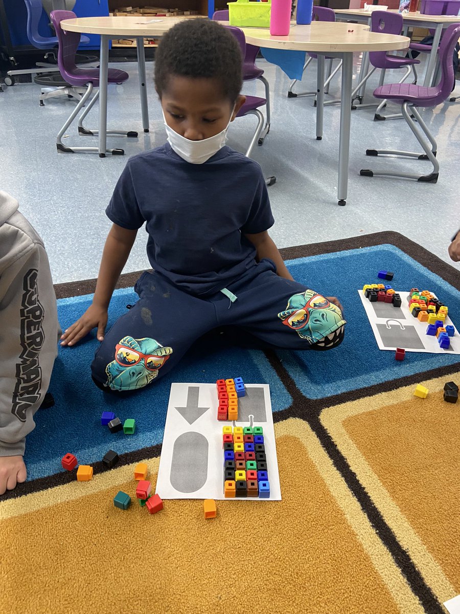Ms_Shoemaker_'s tweet photo. @A2BryPatSchools Kindergarteners are exploring the area of shapes using our classroom tools! https://t.co/GamYA8l9Z3