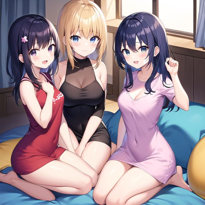 anime paint のプロンプト使ったことなかったけどめちゃくちゃ強いのね。急に親和性が上がったけどそれ自体になんか絵柄が含まれてそう。(自作絵HN無しと有り) 