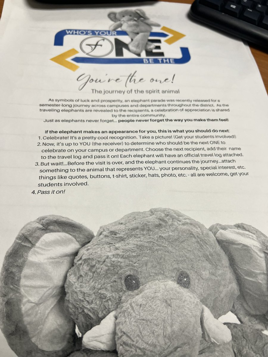 What a honor to receive “You’re the ONE” award from <a href="/TheGustavoRubio/">Gustavo Rubio Jr</a> means a lot coming from you.  <a href="/NFHS_TrueNorth/">North Forney HS</a>  #Empower