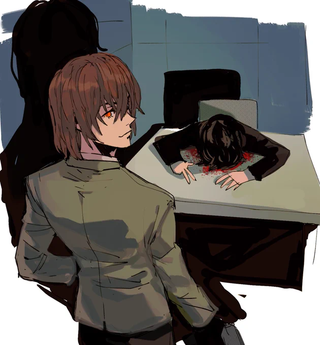 Some Akechi doodles 