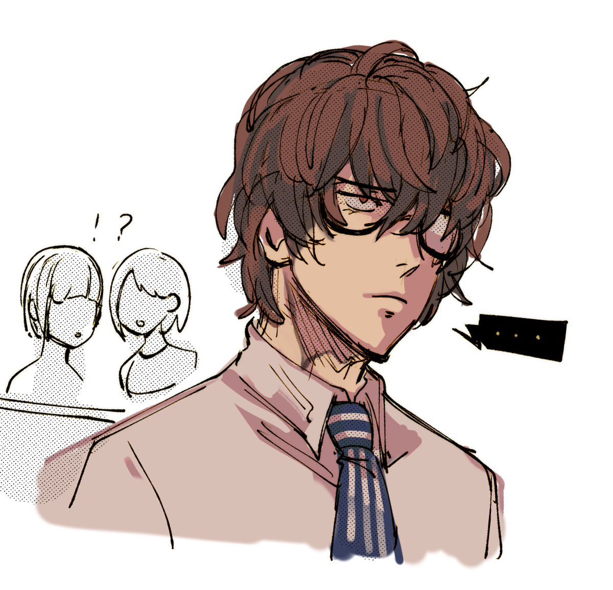 Some Akechi doodles 