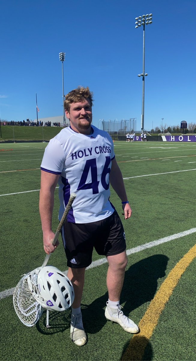 CFB247's tweet image. Jack McCauly
Holy Cross, Goalie 2022