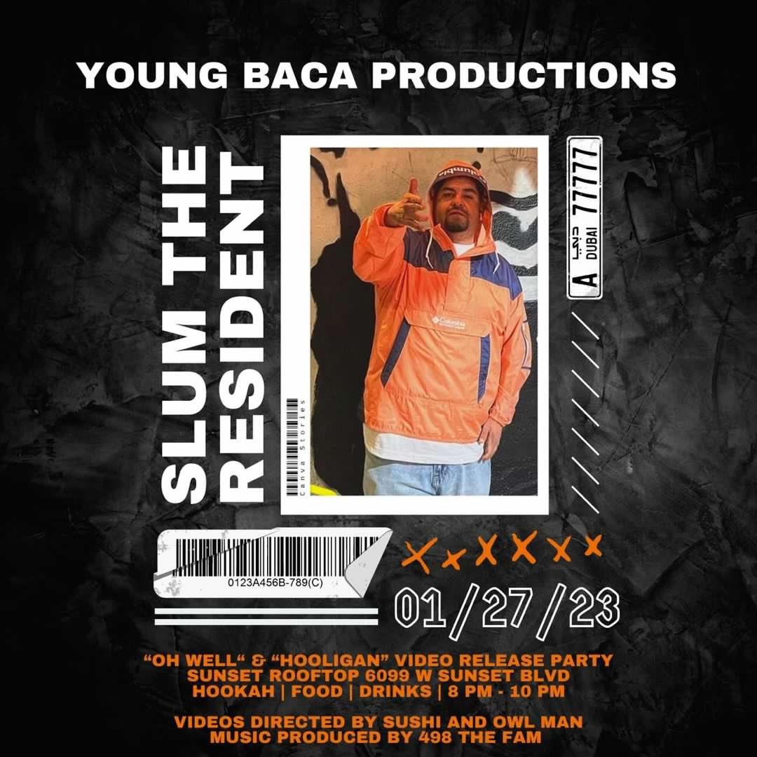 Next Friday.. 8:00-10:00pm 
Video Release Party In Hollywood..
I’m Debuting 2 New Videos On The Big Screen That We Shot In NYC!
“Hooligan” &amp; “Oh Well”..
📍6099 W. Sunset Blvd. 90028
Pull Up On Me!!! 🤙🏽