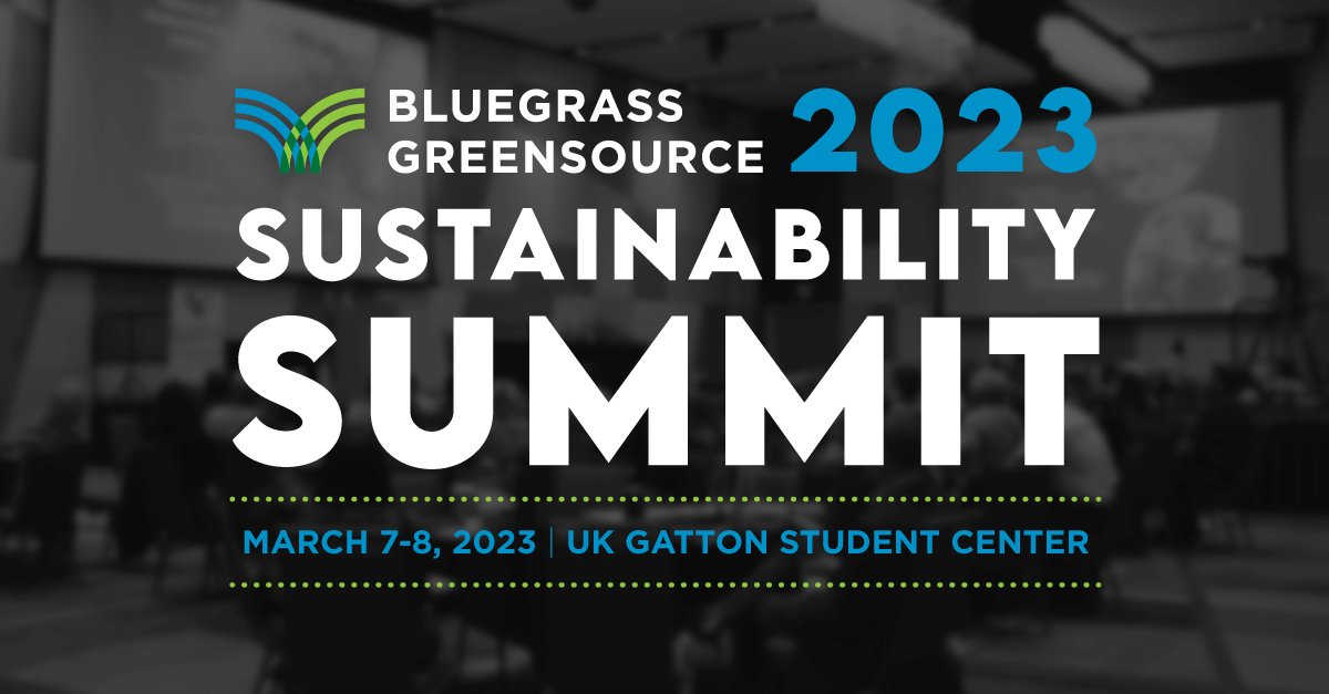 Join us for our 3rd Annual Sustainability Summit @ the UK Gatton Student Center. This 2-day event will feature a variety of speakers, focusing on the topic of Climate Resiliency &amp; Environmental Justice throughout Central KY - Learn more &amp; register today!
bggreensource.org/sustainability…