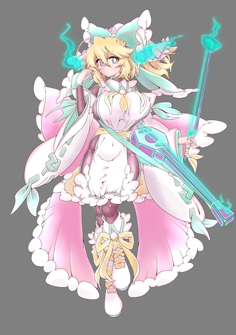 「名前のない少女」#C62サークルカットのあの子a.k.a#冴月麟 かもしれない、じゃないかもしれない#東方Project 