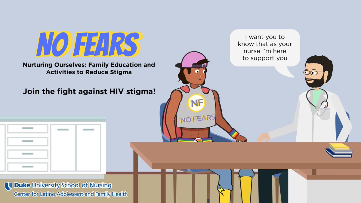 Experiences with HIV stigma can decrease engagement in care and adherence to treatment, affecting future health and life opportunities for youth living with HIV. Visit clafh.nursing.duke.edu and join the fight against HIV stigma. #hiv #stophivstigma #NOFEARS
