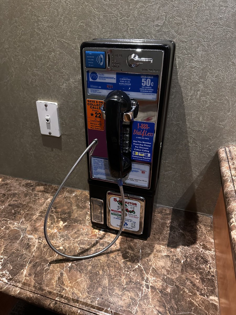 I found this in the hotel lobby at #NFD30. It looks ancient. What does it do?