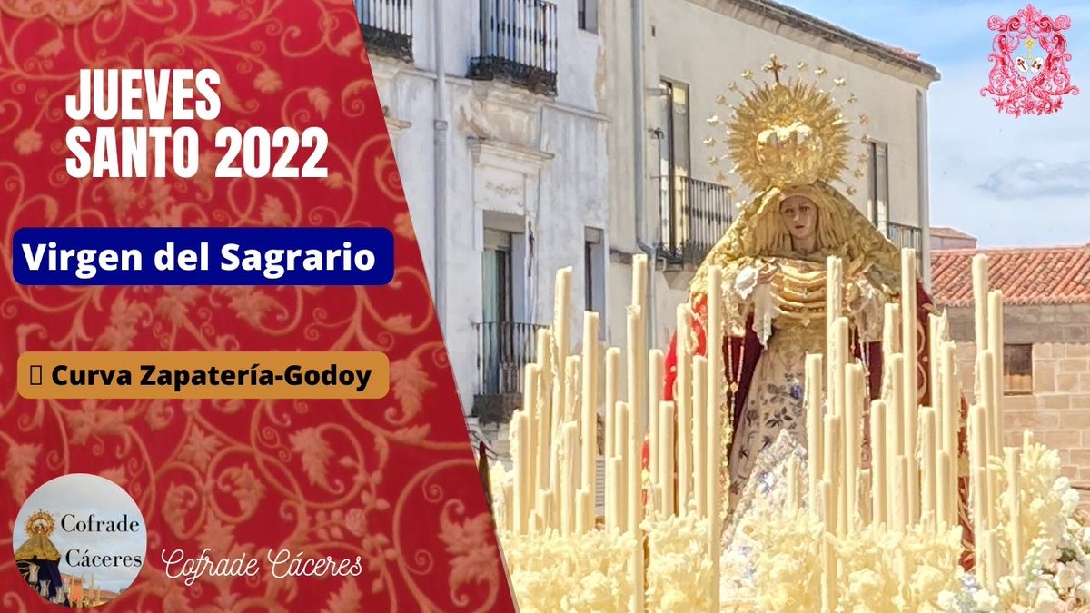 🎥YOUTUBE 
Hoy Jueves recordamos a la @sagradacenacc a su paso por📍Zapatería-Godoy en la #semanasanta2022
Cristo: youtu.be/5AZ9RIHZjas
Virgen: youtu.be/t11B26UREEQ