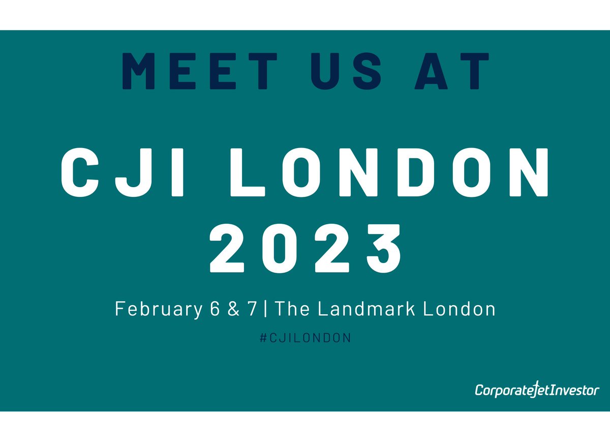 Honeywell are sponsoring #CJILondon again this year. Join us and find out why #connectivity is the fastest growing topic in the #Businessjet industry.