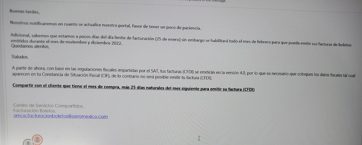wendigloom's tweet photo. @Aeromexico cuando van a actualizar su portal de facturación? Desde el 02 de enero estoy solicitando la emisión de mis facturas! https://t.co/Lkrqc4IP9U