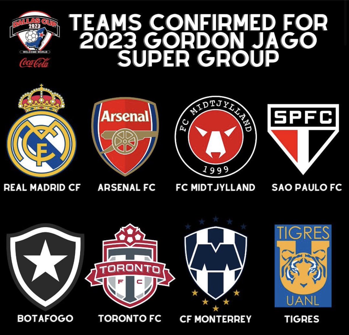 #U19 ¡Se acerca un gran torneo internacional! Tigres participará en el #SuperGrupo de <a href="/dallascup/">Dallas Cup ⚽️</a> del 1 al 9 de Abril 🗓️, donde enfrentará a rivales de gran categoría 👊🐯