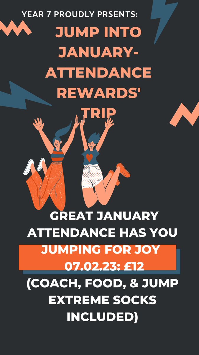 HGSYear7's tweet photo. JUMP INTO JANUARY! One week left of the qualifying window before we make the list of the lucky Year 7 invited. Pop into the YT and express your interest if you're super keen. #inittowinit #jumparound #bouncinglions #only50 #attendancematters #WAH #icanjumphigherthanyoucan 🦁 https://t.co/Ceueo0QAg3