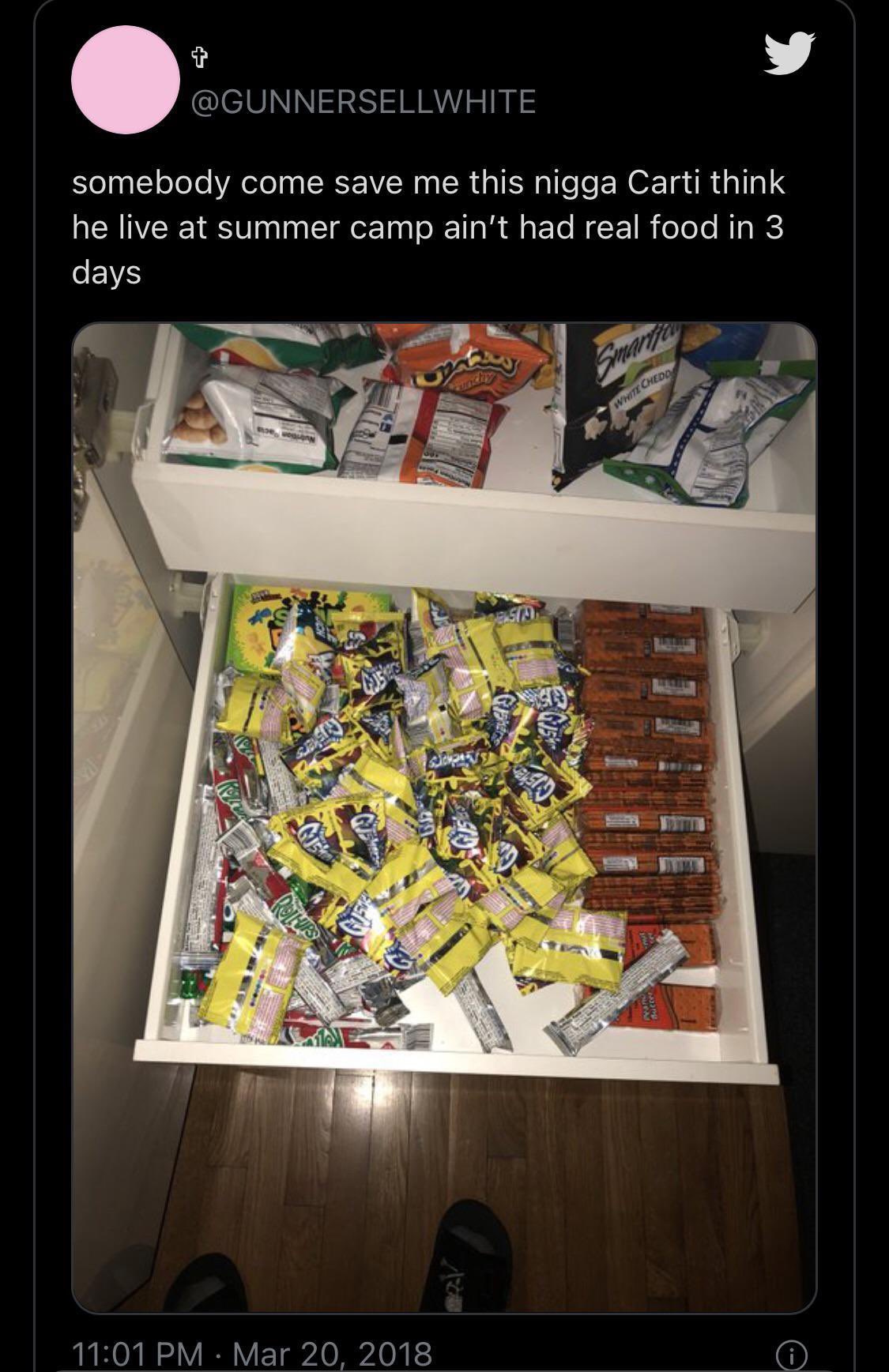 Whole Lotta News 🦇𖤐 on Twitter "Playboi Carti’s diet needs to be