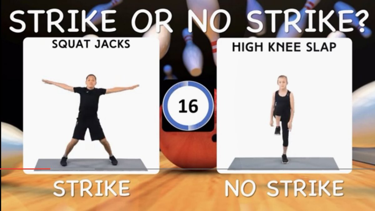 Thanks to @physedreview for the Strike or No strike video! My kids LOVED IT. youtu.be/98cc0jN3bDo The last clip was HILARIOUS!!! #physed #pegeeks