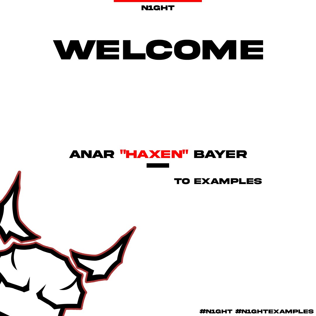 Please WELCOME!
HAXEN to Examples roster! 🔥