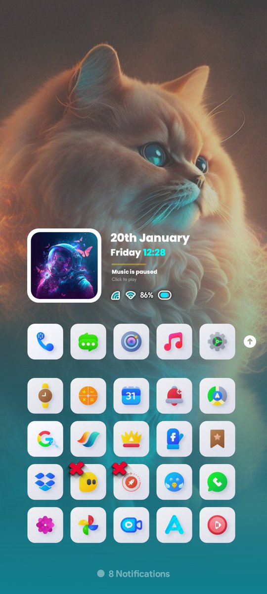 s4zw's tweet image. Still in love with this setup
Icons are awesome
#Mignon white by @OuniDesigns 👌
#oboy by @oktfrds 👌