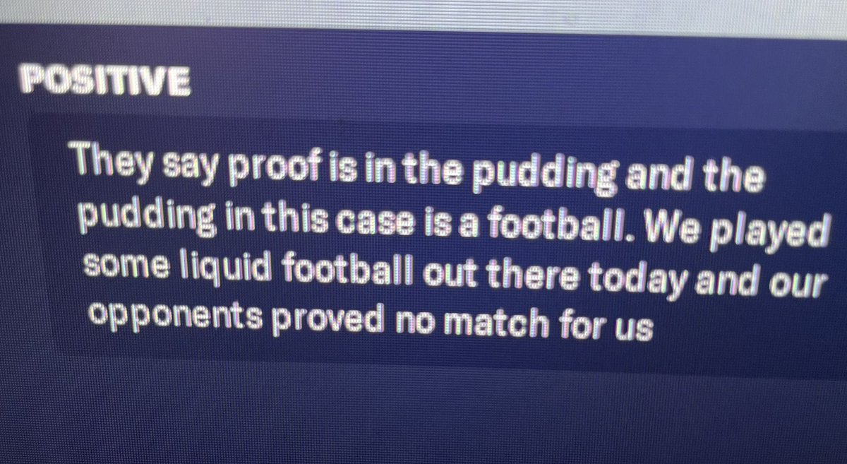AntWalkerRunner (@antjwalk) on Twitter photo When Football Manager goes all <a href="/AccidentalP/">Accidental Partridge</a> in the post match presser #accidentalpartridge When Football Manager goes all <a href="/AccidentalP/">Accidental Partridge</a> in the post match presser #accidentalpartridge