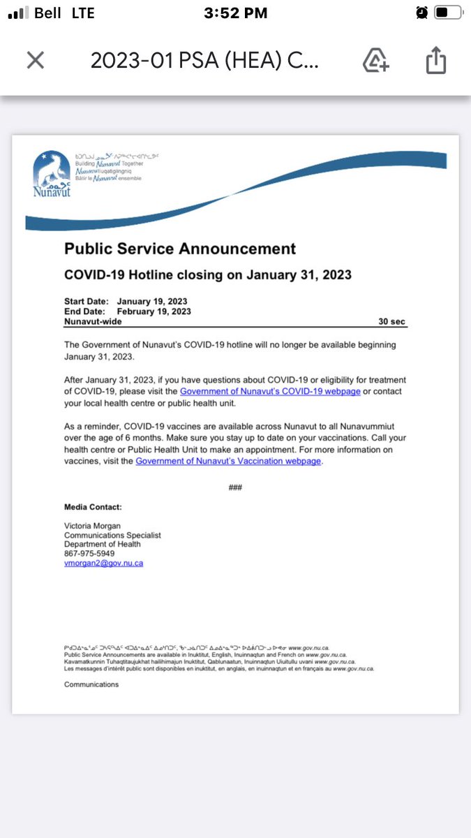 Covid 19 hotline closing