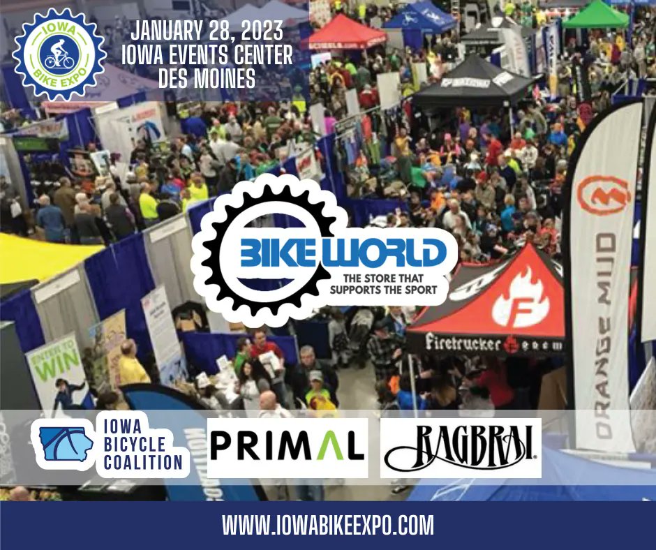 iowabikeexpo's tweet photo. Who is going to be at the Iowa Bike Expo?  Check out these great vendors at https://t.co/kYXqSxpiqZ. https://t.co/6DtECnBkBq