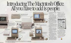iamadamhobson's tweet image. On this day in 1985, Apple launched the ill-fated Macintosh Office with a poorly received Super Bowl commercial dubbed Lemmings. The file server never shipped, the Office project was cancelled, and people were apparently super touchy back then.

#Sensitive #OnThisDayInTech