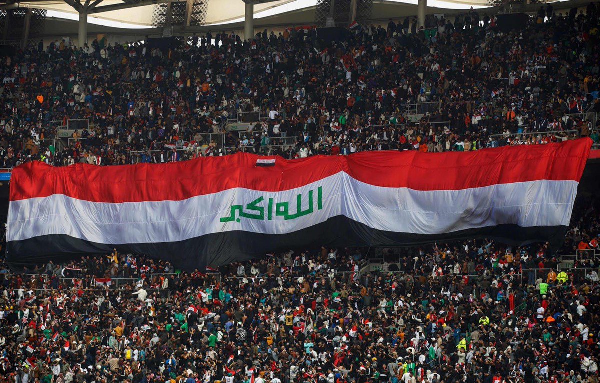 عاش العراق 🇮🇶🖤🇮🇶

#خليجي_25_بصراوي
#العراق
#iraq
