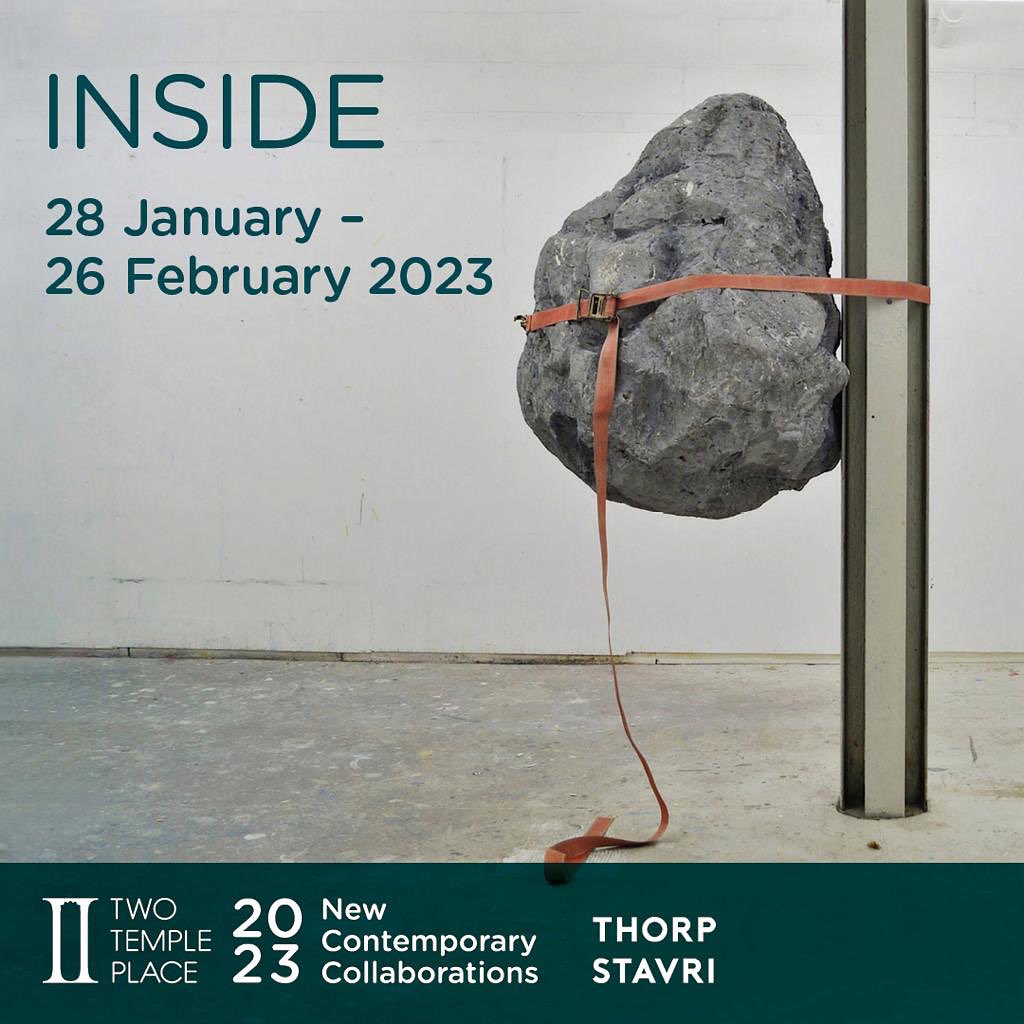 #PSSArecommends 
INSIDE @TwoTemplePlace &amp; Thorp Stavri <a href="/ERICWTHORP/">Eric Thorp</a>
28 Jan-26 Feb A showcase of 10 contemporary artists responding to the eccentric architecture of Two Temple Place inc @s_a_m_w Gabriela Pelczarska Josephine Chime Jack Evans FIND out HERE twotempleplace.org/events/inside/