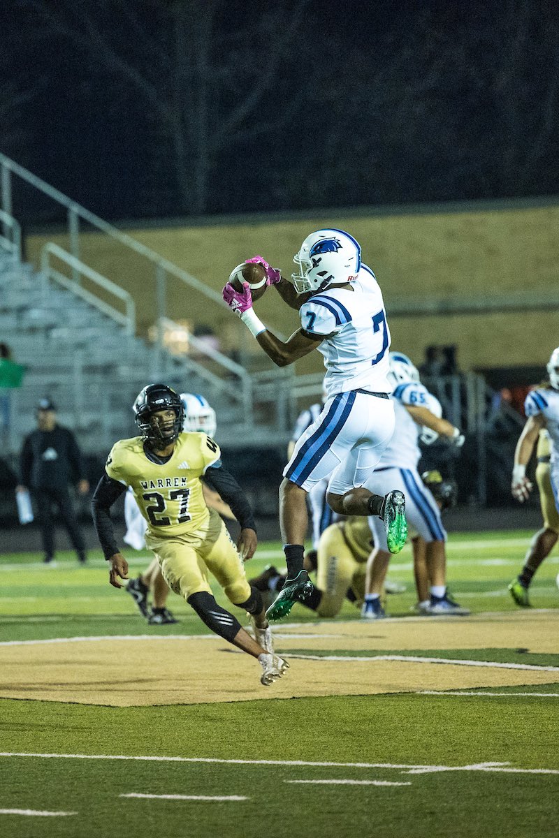 Congratulations to Isaiah Hunter as he was voted on to the <a href="/INFBCoaches/">IFCA</a> Region 7 All-Star Team.  He had a phenomenal year!  A well earned recognition. Next up, South All-Star Team.  #GoFalcons