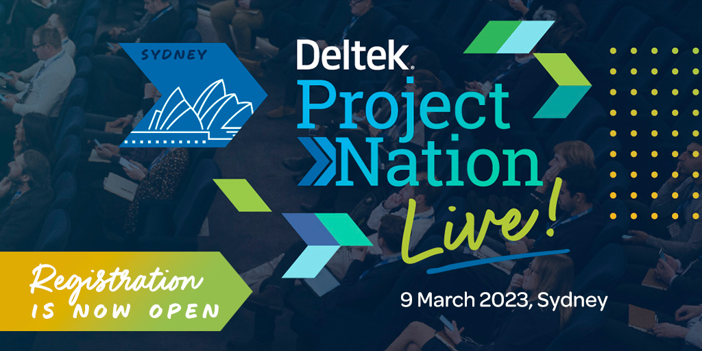 We're super excited to announce Deltek Project Nation Live is also coming to Sydney! 🤩 Sign up today to get the latest update from Deltek and network with your peers bit.ly/3kgUXxV #DeltekProjectNationLiveSydney #DeltekProjectNation