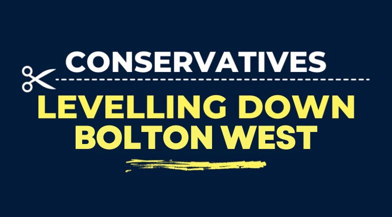 Complete silence from @CGreenUK on failed #LevellingUpFund bids for Bolton town centre & Horwich.

We need a strategic approach to investing in our towns, not a process which pits councils against each other where Bolton & Atherton people miss out.

Hold Bolton Tories to account!