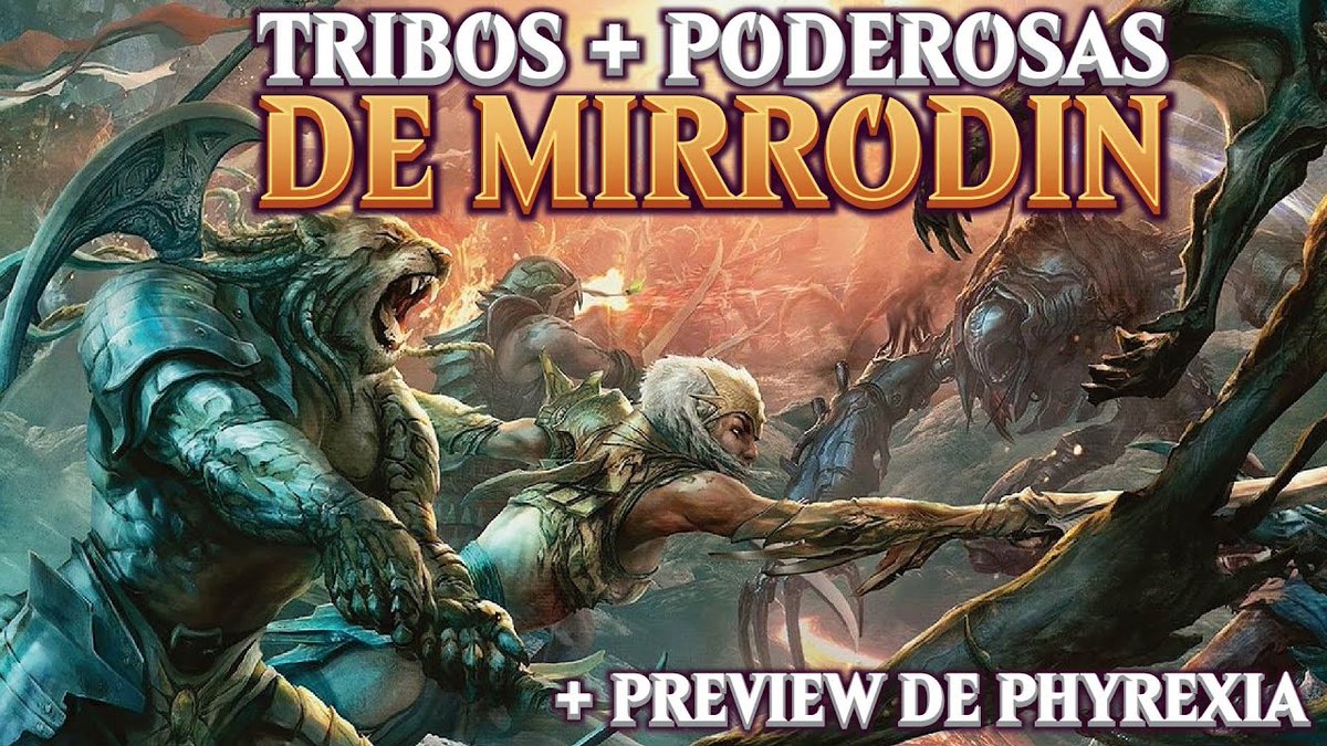 No vídeo de hoje, veremos quais são as tribos mais fortes das criaturas presentes no plano de mirrodin! E de brinde, temos um previews exclusivo de Phyrexia que a wizards nos mandou:
youtu.be/g7bJn4zEuPA
