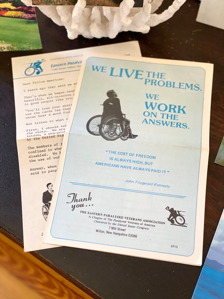VSeagrape's tweet photo. Memorabilia, Vintage Collection of Eastern Paralyzed Veterans Association Cards and Mailings, Vintage Greeting Cards, US Veterans, Congress #VintageCards #ThankAVeteran 
Buy here https://t.co/88ZacgMK8C https://t.co/PMqzBast3J